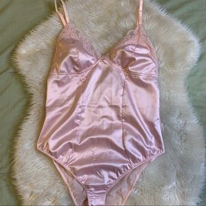 New silk bodysuit size medium